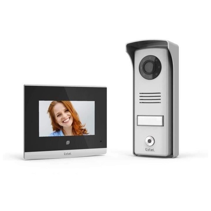 EXTEL Visiophone 4 pouces avec touches tactiles - Extel Compact