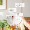 EZVIZ Prise Connectée WiFi, Smart Plug avec Mesure Consommation