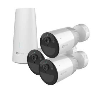 Ezviz - Kit 3 caméras IP extérieur CS-BC1-B3(4MP)