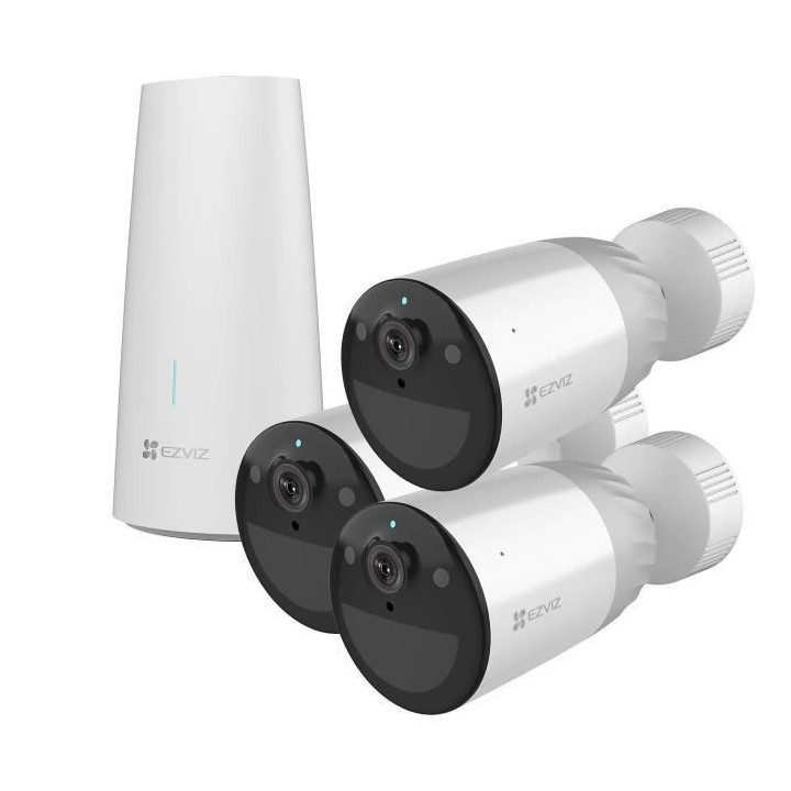 Ezviz - Kit 3 caméras IP extérieur CS-BC1-B3(4MP)