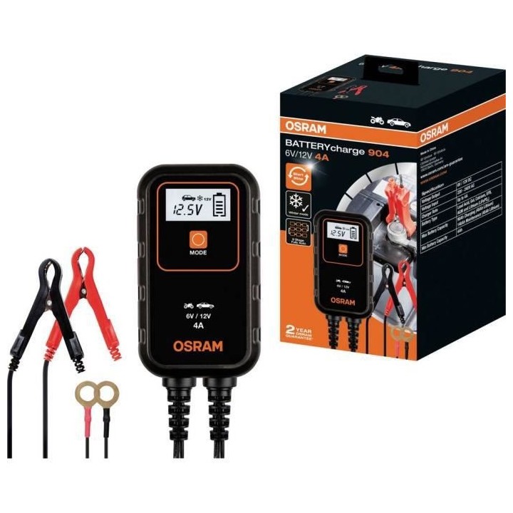 OSRAM - Chargeur de batterie - BATTERYcharge 904