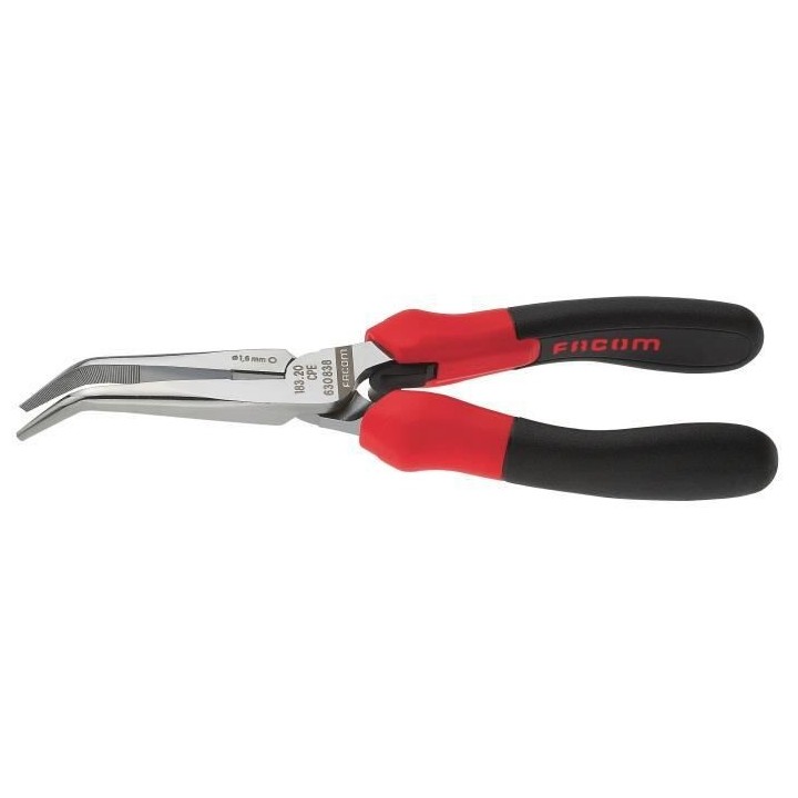 Pince a Becs demi-ronds coudés effilés a 90° FACOM - 183A.20CPEPB -