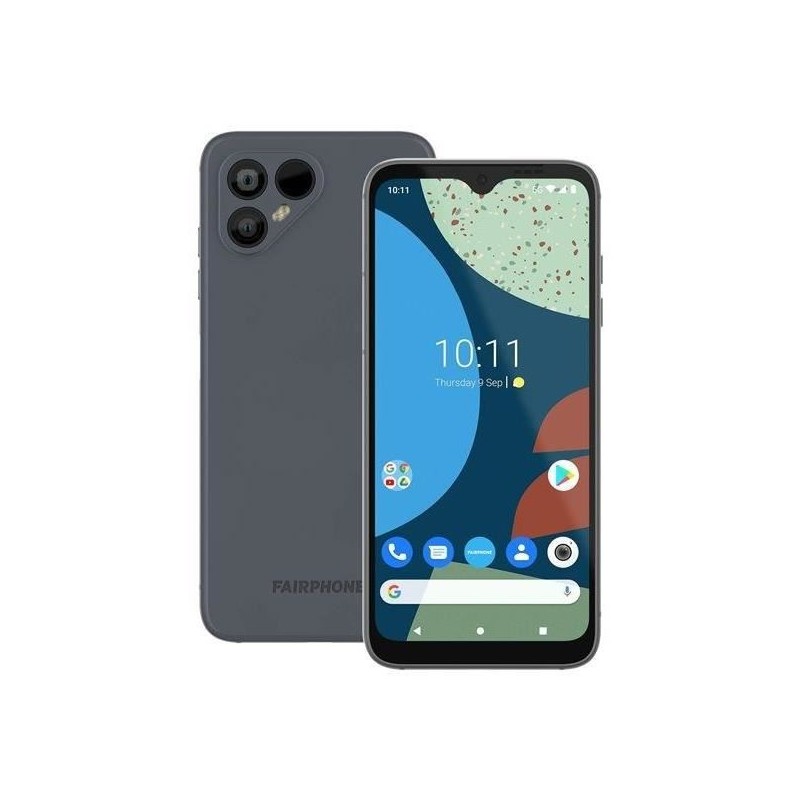 Smartphone Fairphone 4 - 128 Go - Gris