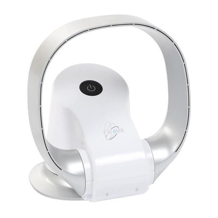 SILENT-AIR RING - Ventilateur a poser sans pale 26W tres silencieux bl