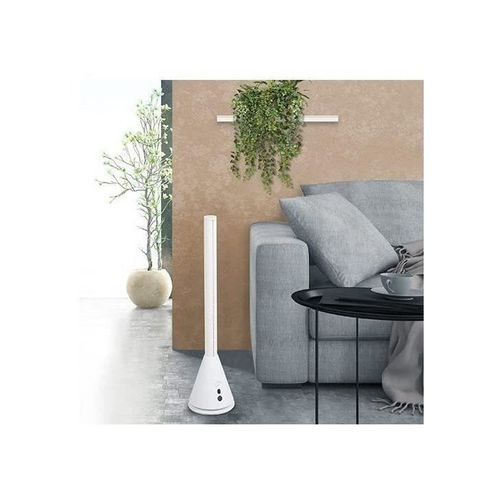 SILENT-AIR TUBE - Ventilateur colonne sans pale 26W tres silencieux bl