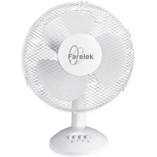 MIAMI 30 - Ventilateur a poser Ø30cm 40W blanc oscillant