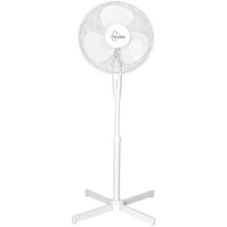 TENESSEE - Ventilateur sur pied Ø40cm 50W blanc oscillant