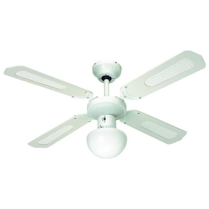 Ventilateur de plafond réversible FARELEK BALI - Ø 107 cm, 4 pales b