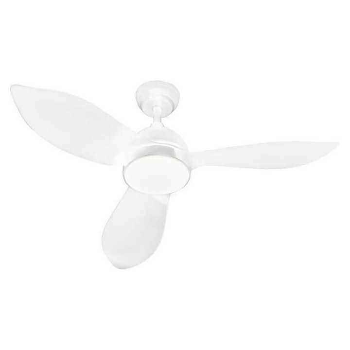 CORSICA Noir - Ventilateur de plafond Ø116cm 70W + éclairage LED