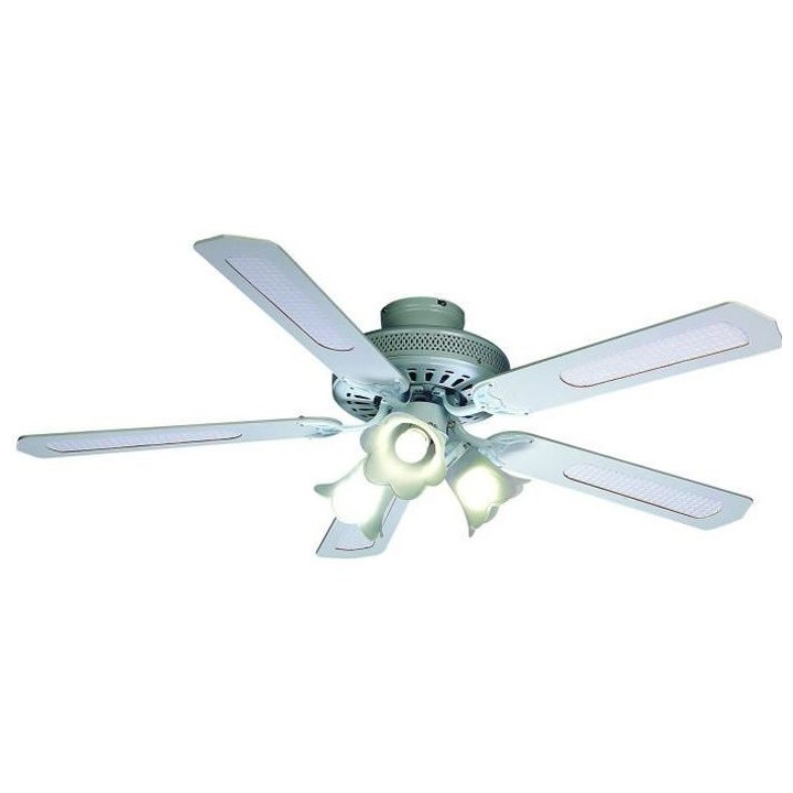 Ventilateur de plafond réversible FARELEK BALEARES - Ø 132 cm, 5 pal