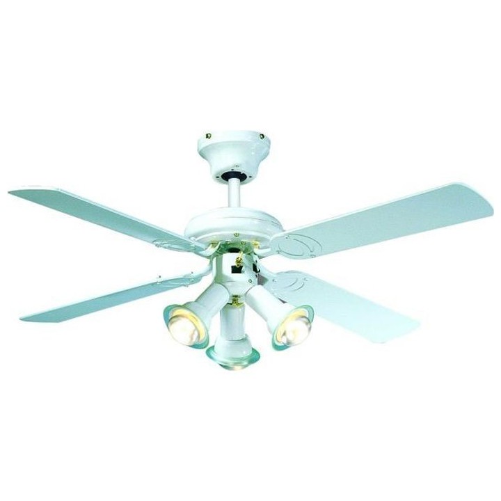 Ventilateur de plafond réversible FARELEK MALDIVES - Ø 107 cm, 4 pal