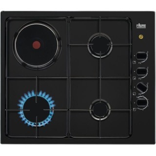 FAURE FGM64300B - Table de cuisson mixte gaz / électrique - 4 zones -