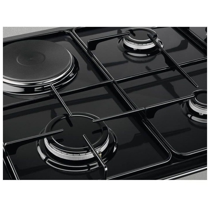 FAURE FGM64300B - Table de cuisson mixte gaz / électrique - 4 zones -