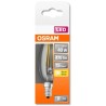 OSRAM Ampoule LED Flamme clair filament 4W 40 E14 chaud