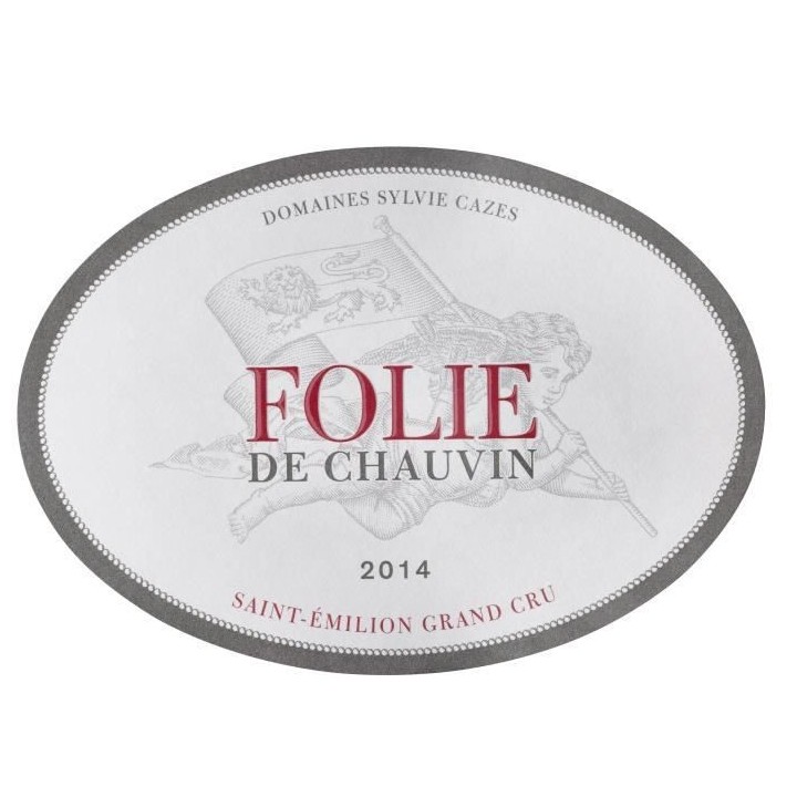 Folie de Chauvin 2016 Saint-Emilion Grand Cru - Vin rouge de Bordeaux