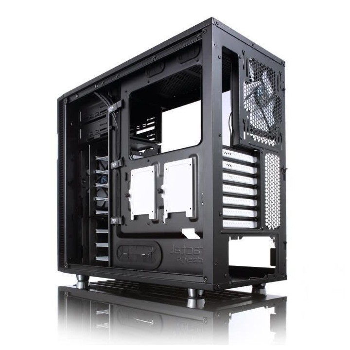 FRACTAL DESIGN BOITIER PC Define R5 - Moyen Tour - Noir - Format ATX (