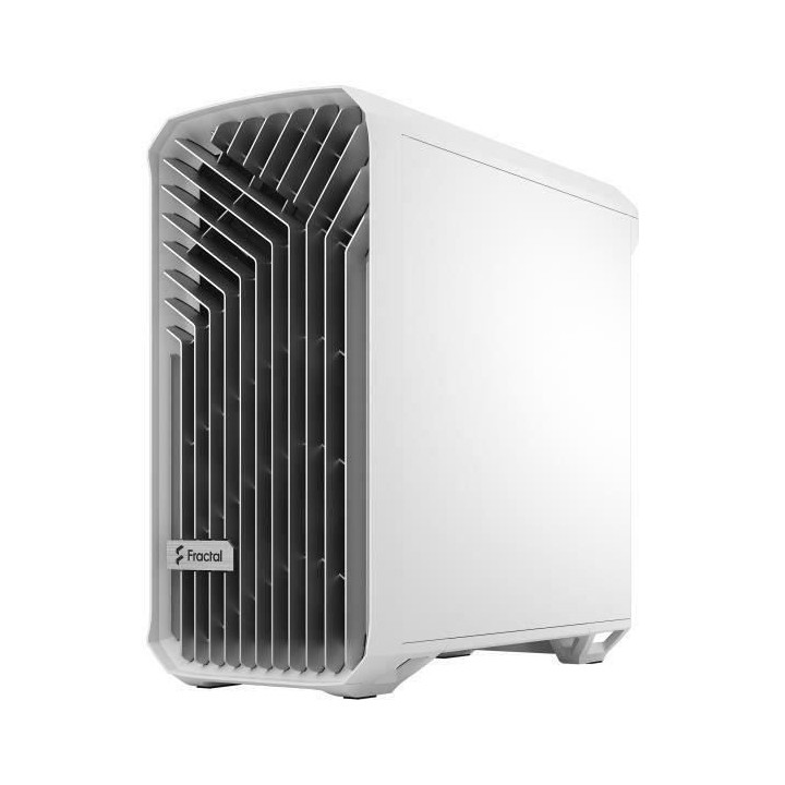 Boîtier PC - FRACTAL DESIGN - Torrent Compact White TG Clear Tint - B