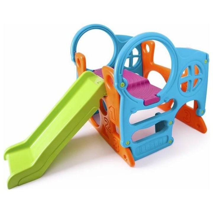 Aire de jeux - plastique anti-UV - FEBER - avec toboggan