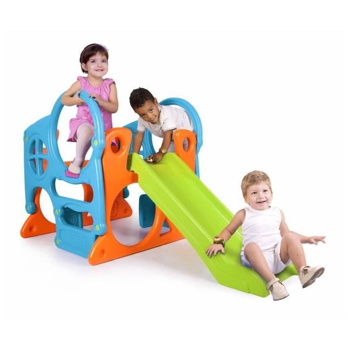 Aire de jeux - plastique anti-UV - FEBER - avec toboggan