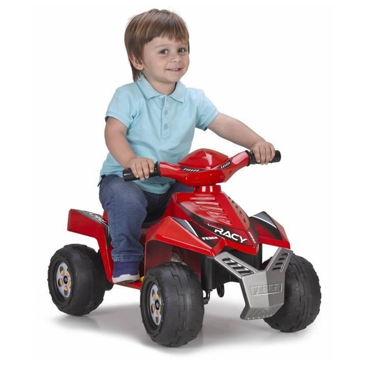 Feber Quad jouet électrique Racy 6V Rouge