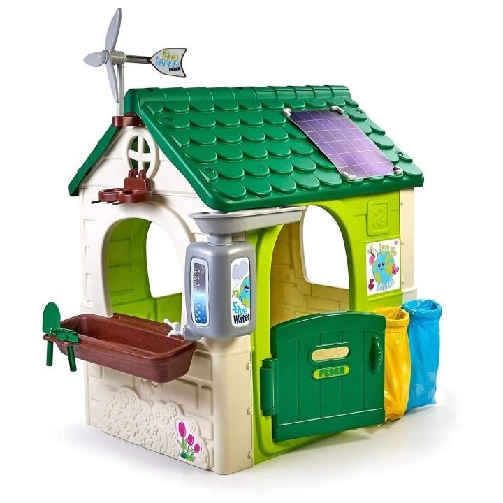 Maison Ecologique pour enfant Greenhouse - Plastique anti-UV - FEBER
