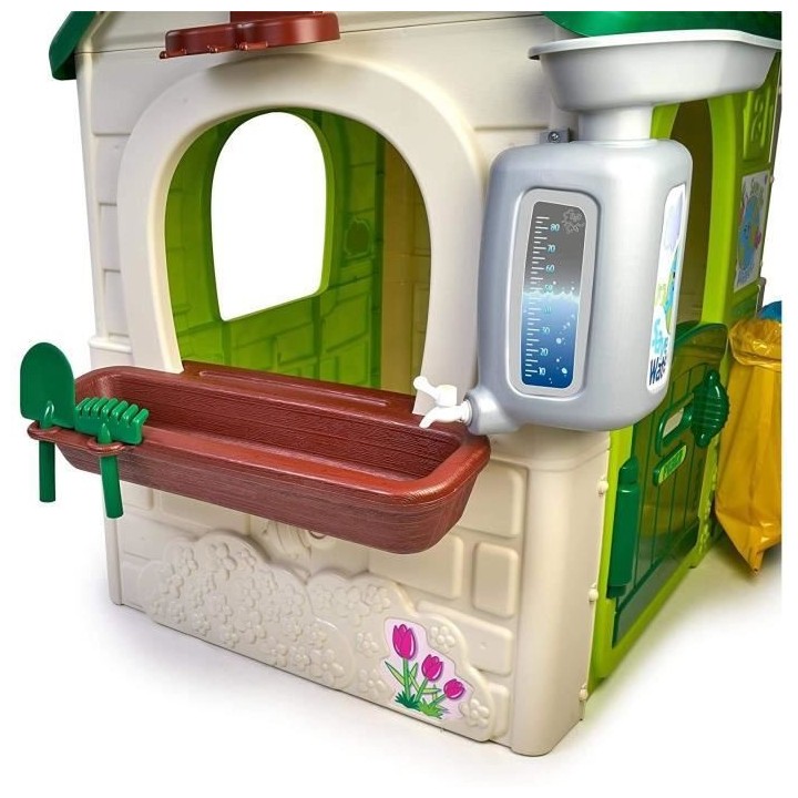 Maison Ecologique pour enfant Greenhouse - Plastique anti-UV - FEBER