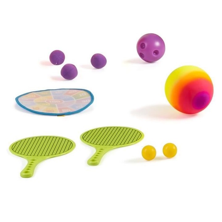 Maison pour enfant Multi-Activités 6 en 1 - plastique anti-UV - FEBER