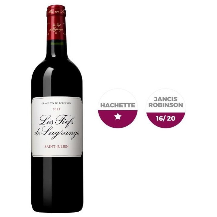 Les Fiefs de Lagrange 2013 Saint-Julien - Vin rouge de Bordeaux