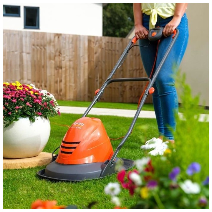 Tondeuse électrique sur coussin d'air - Largeur de coupe 25 cm - FLYM