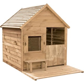Cabane en bois pour enfant HEIDI - (L) 1,23 x (l) 1,69 x (h) 1,58 m
