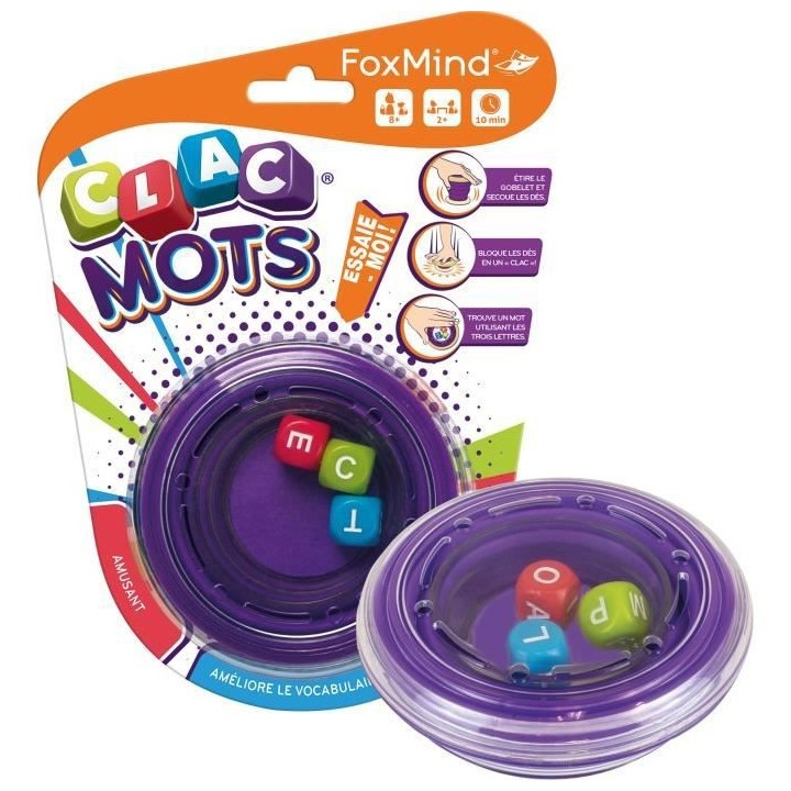 Clac Mots - Asmodee - Jeu de société