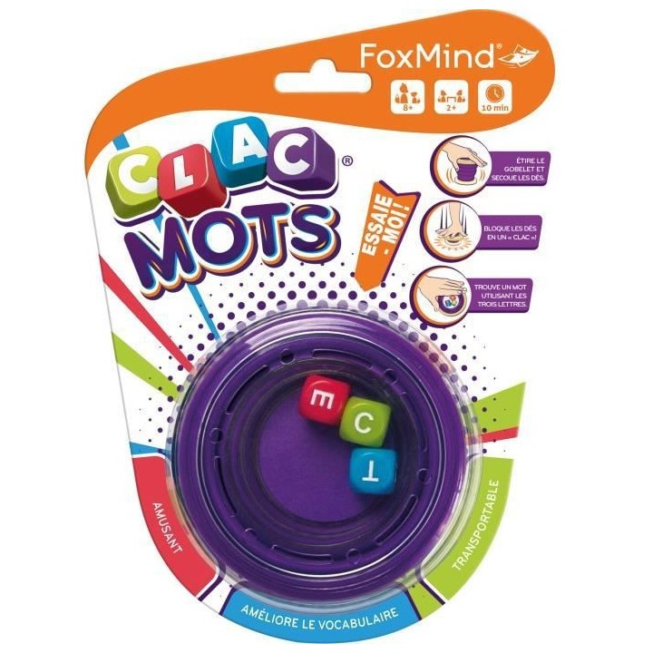 Clac Mots - Asmodee - Jeu de société