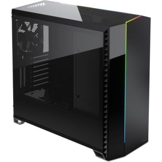 FRACTAL DESIGN BOITIER PC Vector RS - Blackout Dark TG - Noir - Verre