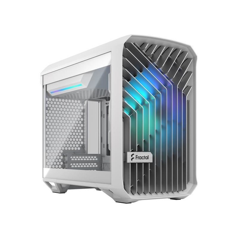 Boitier PC - FRACTAL DESIGN - Torrent Nano RGB White TG