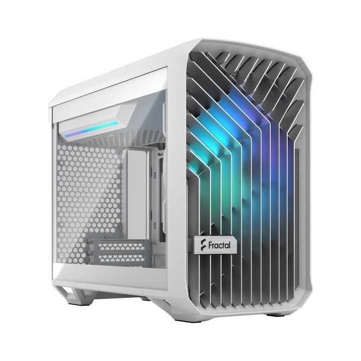 Boitier PC - FRACTAL DESIGN - Torrent Nano RGB White TG