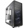 FRACTAL DESIGN BOITIER PC Focus G - Noir - Verre trempé - Format ATX (FD-CA-FOCUS-GY-W)