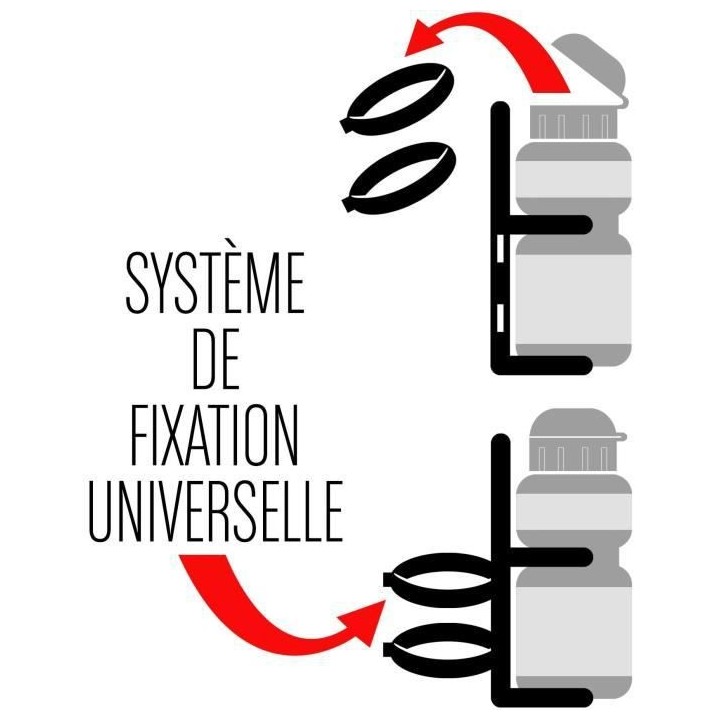 STAMP - Corbeille + Bidon + Sonnette Rose - Skids Control