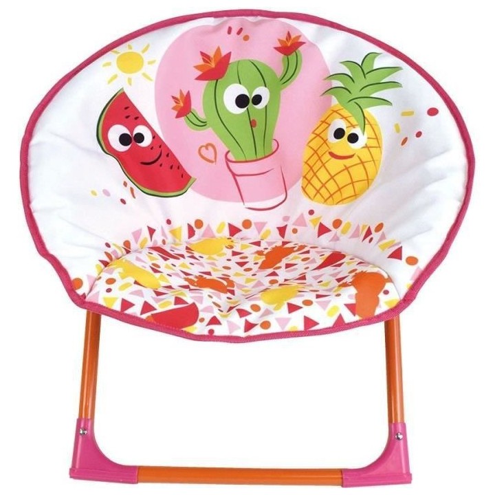 Fun house fruity's siege lune pliable fruits pour enfant h.47 x l.54 x