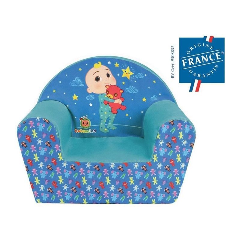 Fun house cocomelon fauteuil club pour enfant origine france garantie h.42 x l.52 x p.33 cm