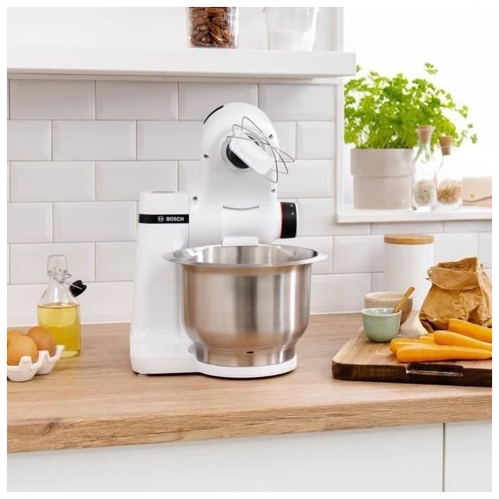 Robot de cuisine BOSCH Kitchen machine Serie 2 - Noir et argent - 900