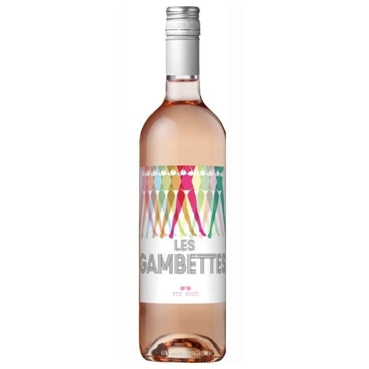 Les Gambettes 2022 Vins de Pays d'Oc - Vin rosé de Languedoc-Roussill
