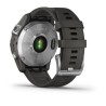 GARMIN Fenix 7 - Noire & Argent - Montre Connectée GPS & Course a Pied - Entraînements Personnalisés - Autonomie Longue Duré