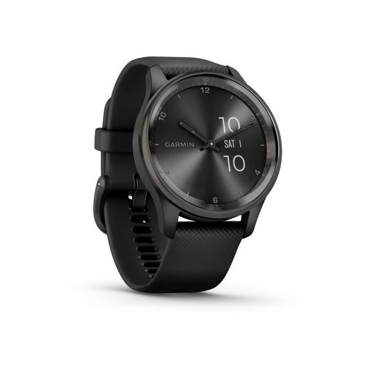 GARMIN vivomove Trend Montre connectée - Silicone - Noir WW