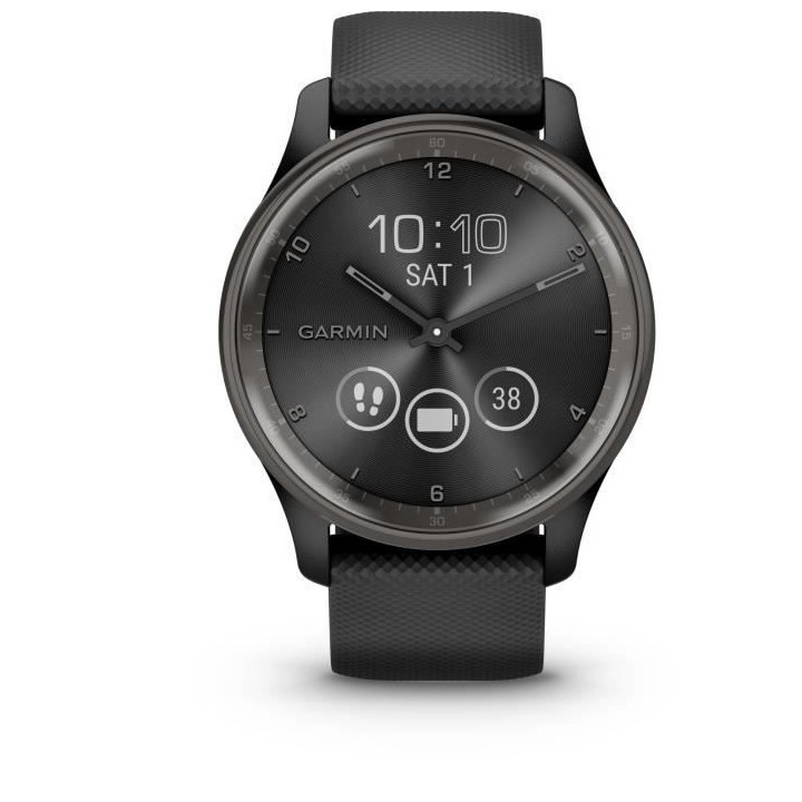 GARMIN vivomove Trend Montre connectée - Silicone - Noir WW