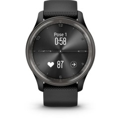 GARMIN vivomove Trend Montre connectée - Silicone - Noir WW