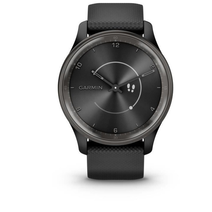 GARMIN vivomove Trend Montre connectée - Silicone - Noir WW