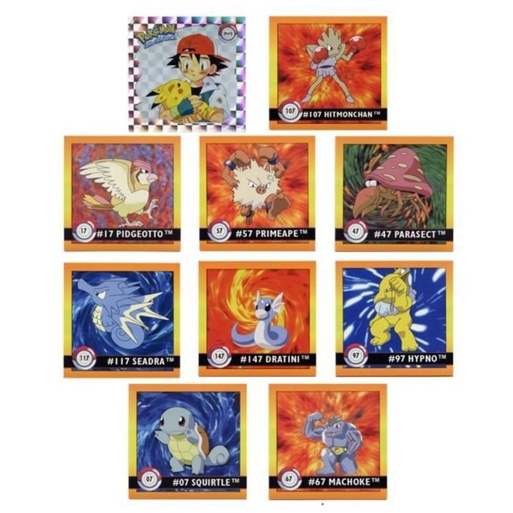 Stickers Pokémon Série 1