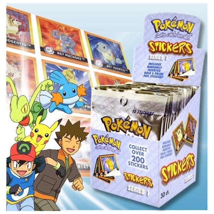 Stickers Pokémon Série 1