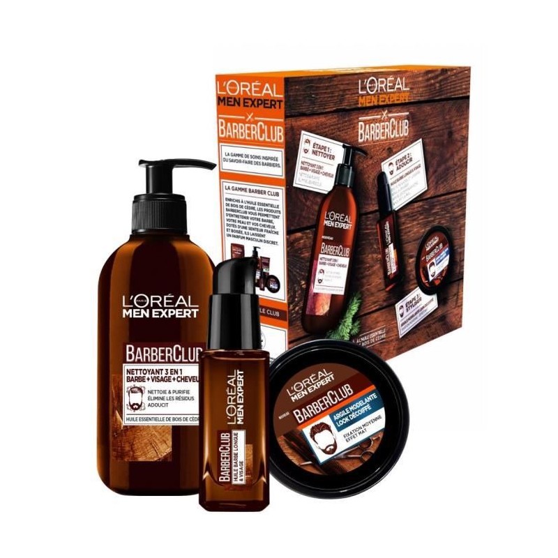 Coffret Barberclub Men Expert L'OREAL