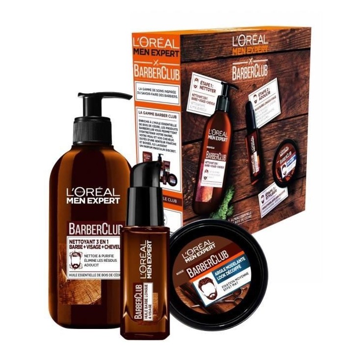 Coffret Barberclub Men Expert L'OREAL